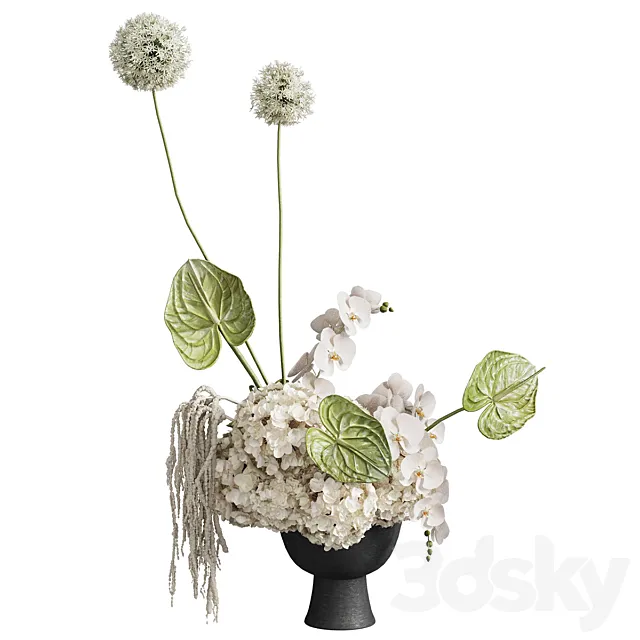 Flower In Vase 49 3dsMax Model