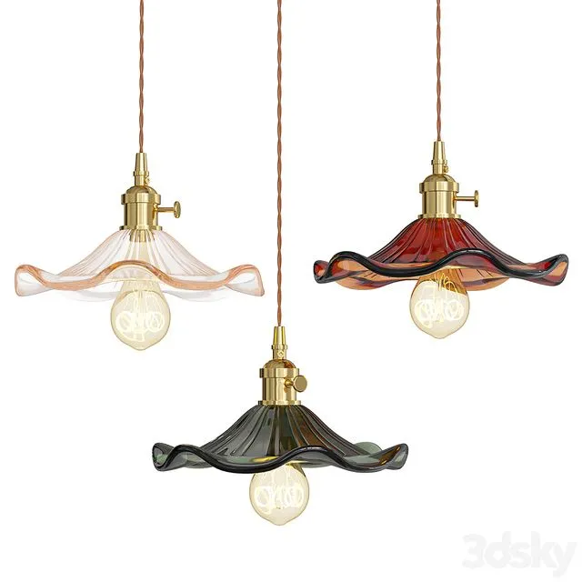 flower pendant 3dsMax Model