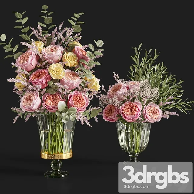 Flower Set 018 Rose Caspian 3dsmax Download