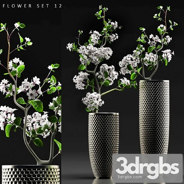 Flower Set 12 3dsmax Download