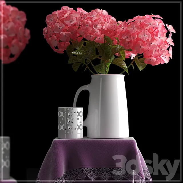 FLOWER SET 4 3DSMax File