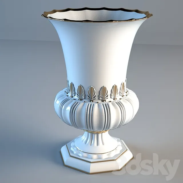 Flower vase 3ds Max