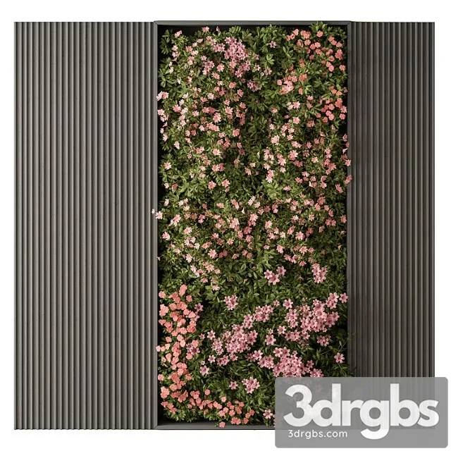 Flower vertical garden – wall decor 62