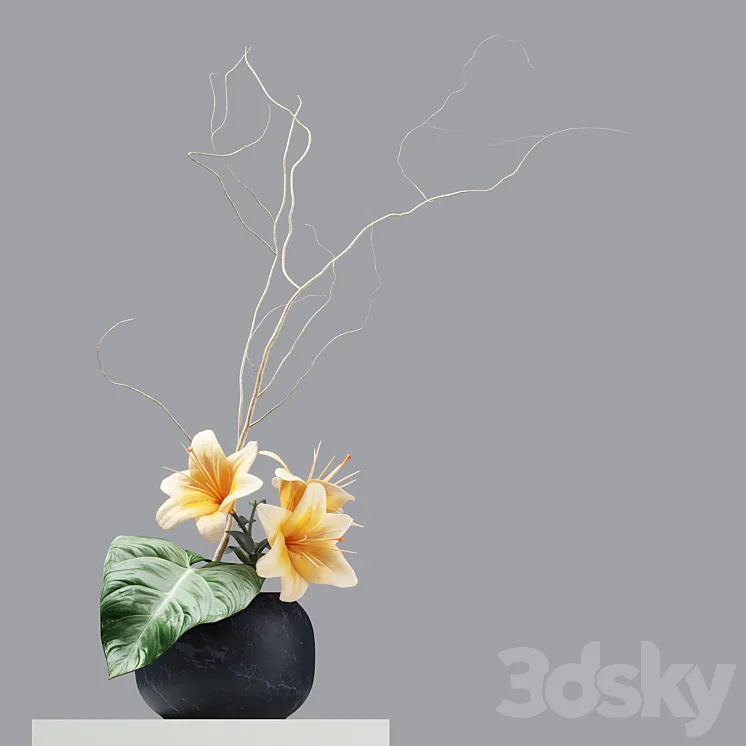 Flower_01 3DS Max Model