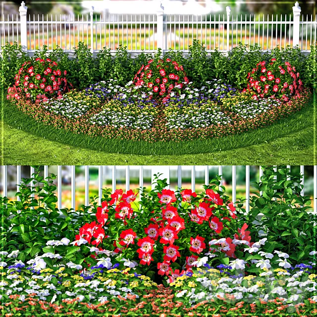 FLOWERBED_1 3ds Max