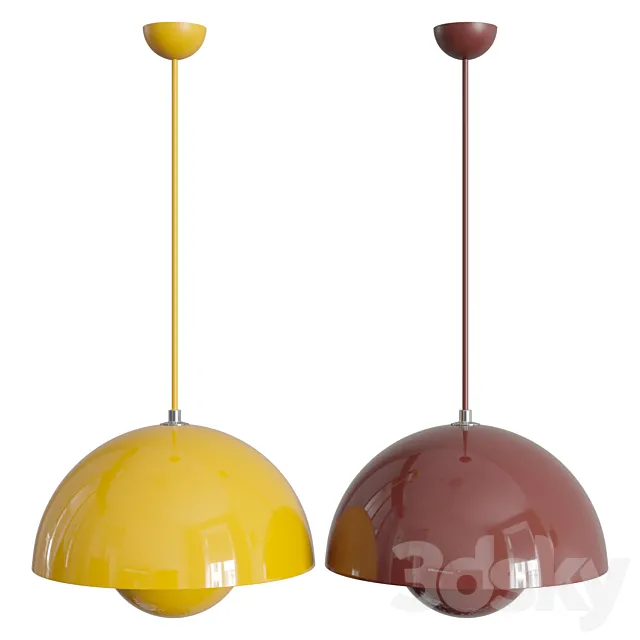 Flowerpot VP1 3DS Max Model