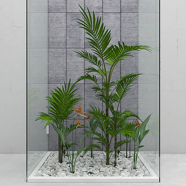 Flowers and plants set 3DSMax File