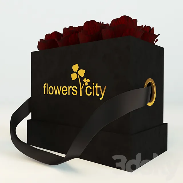 Flowers City 3DS Max Model