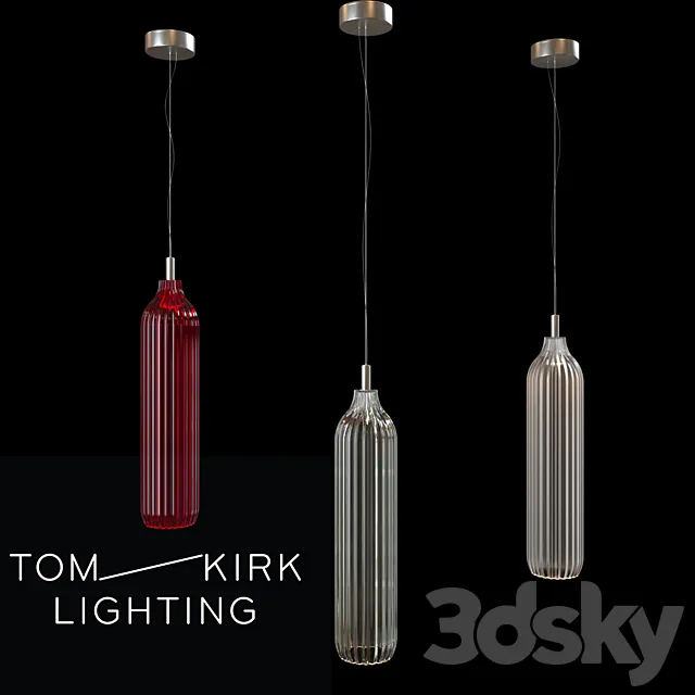 Flute Pendant by Tom Kirk Lighting 3ds Max