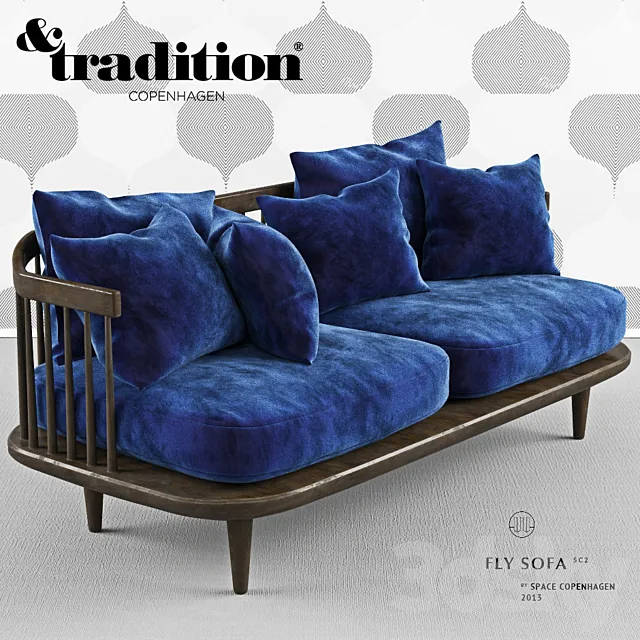 fly sofa andtradition 3DS Max Model