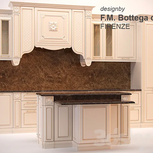 FM Bottega d’Arte – FIRENZE 3DS Max Model