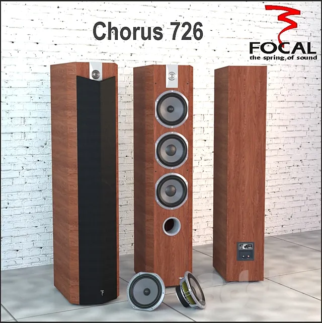 Focal Chorus 726 3ds Max