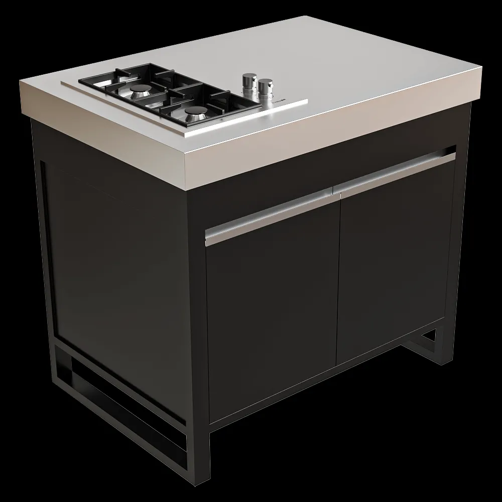 Fogher – Gas burners Module 3ds Max