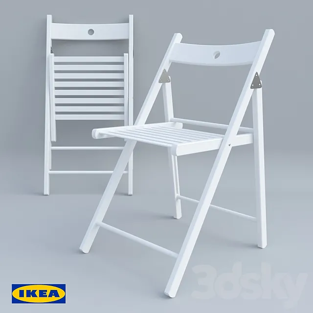 Folding chair IKEA 3DSMax File