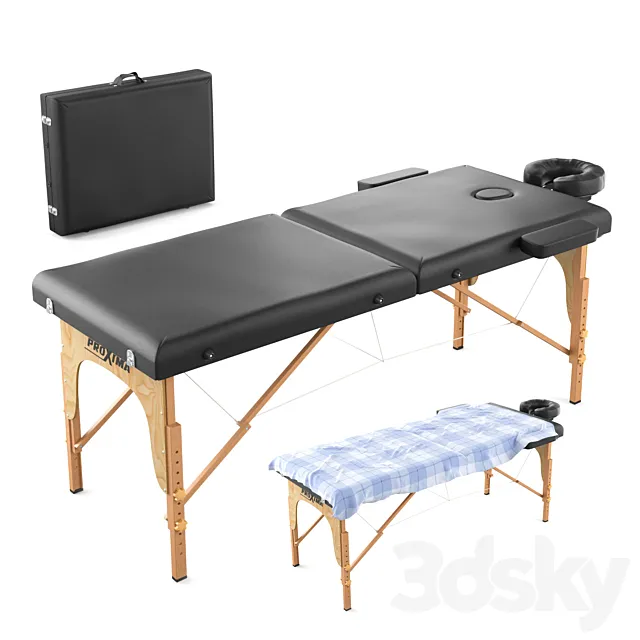 Folding massage table Proxima Parma 70 3ds Max