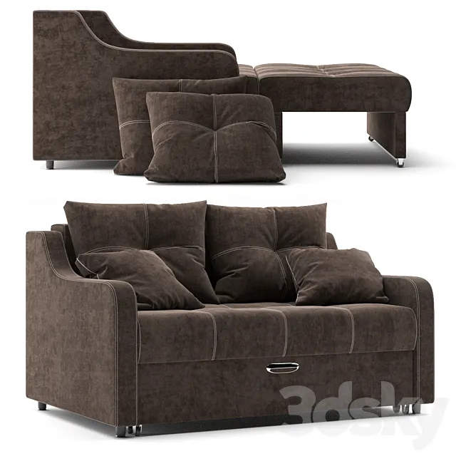 Folding sofa 3DS Max Model