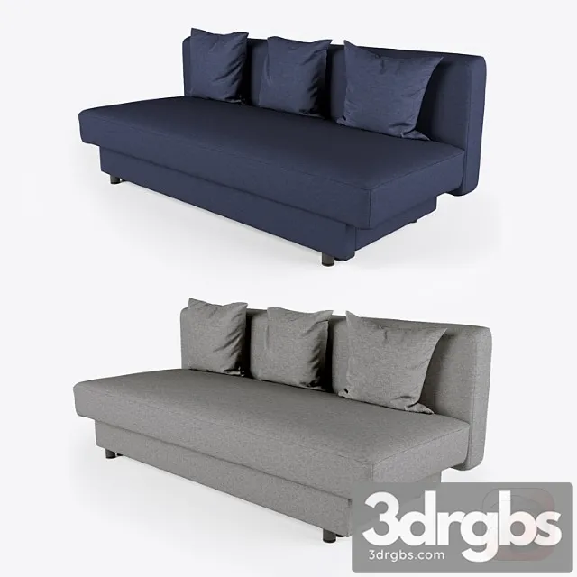 Folding Sofa Ikea Asarum 3dsmax Download