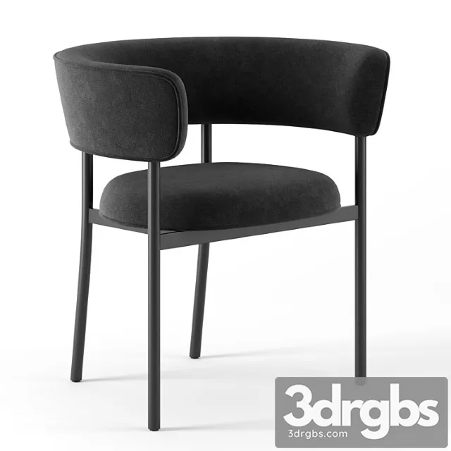 Font Regular Chair Armrest by Mobel Copenhagen 3dsmax Download