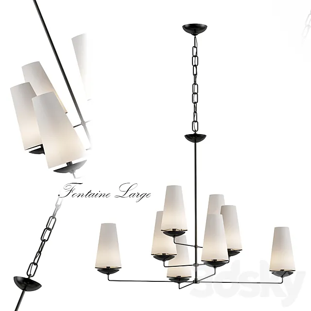 Fontaine Large 3ds Max