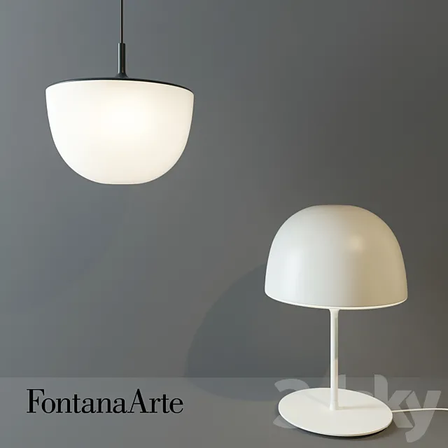 Fontana Arte Cheshire 3DS Max Model