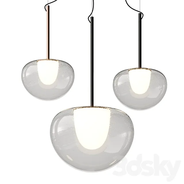 Fontana Arte Thea Pendant Lamp 3ds Max