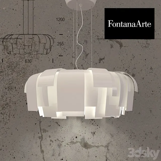 Fontana arte WIG 3dsMax Model
