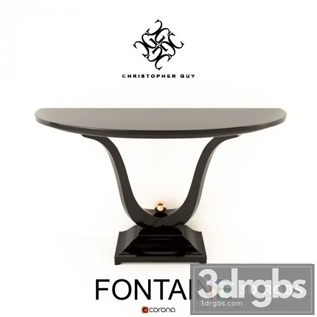 Fontana Table 3dsmax Download