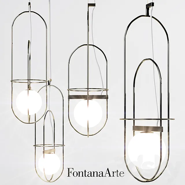 FontanaArte SETAREH 3ds Max