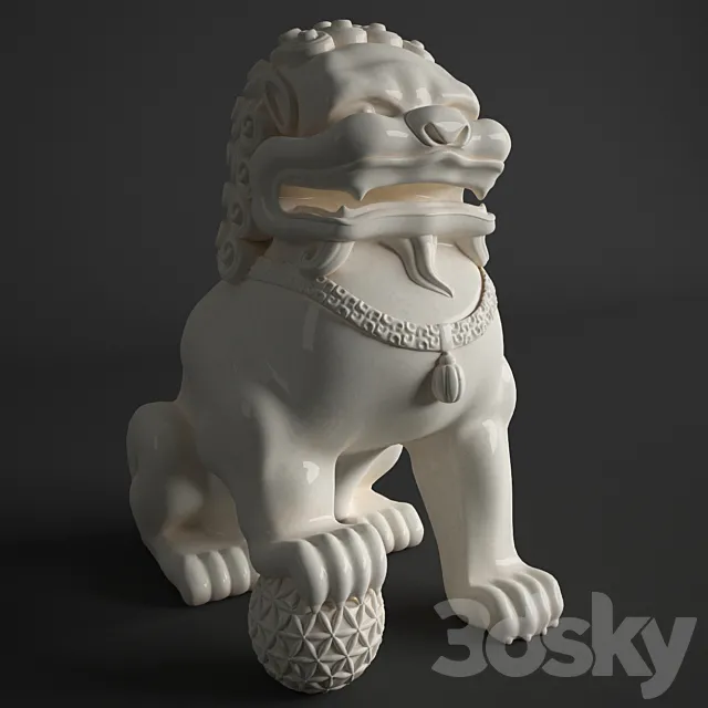 FOO_DOG 3DS Max Model