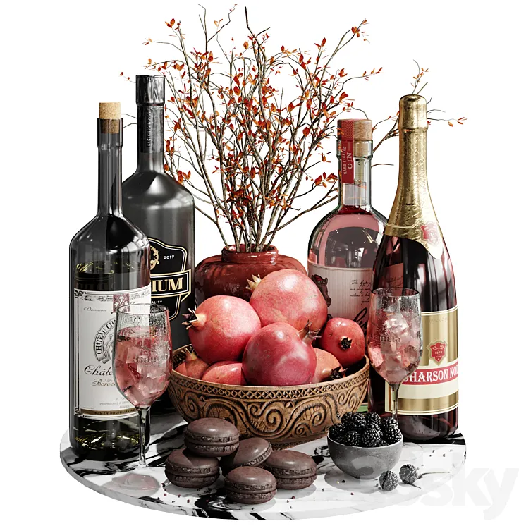 Food and Drinks 07 3DS Max