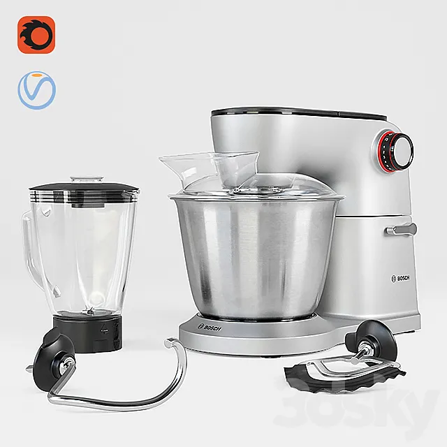 Food processor BOSCH 3DSMax File