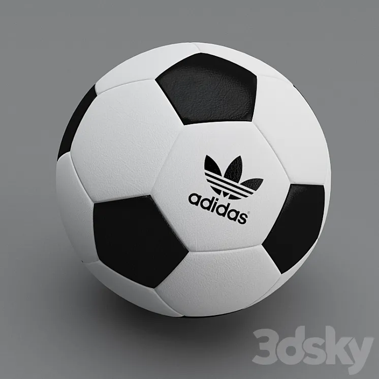 Football ball 3DS Max