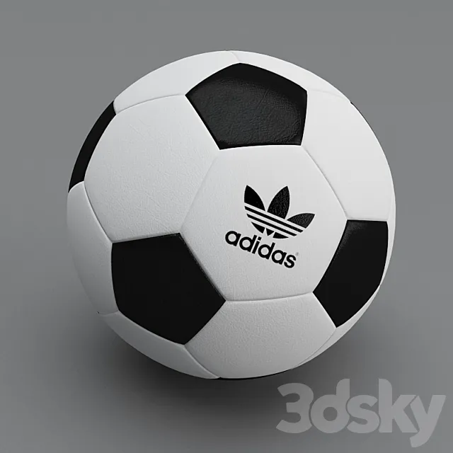 Football ball 3DSMax File