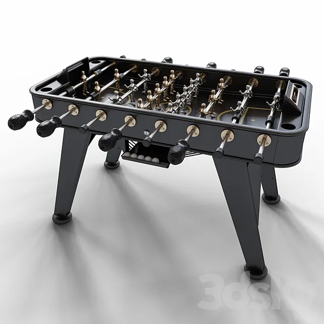 Football table RS 2 Barcelona Gold 3DSMax File