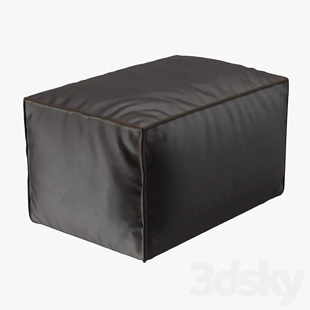 Footstool Scruffy 3ds Max