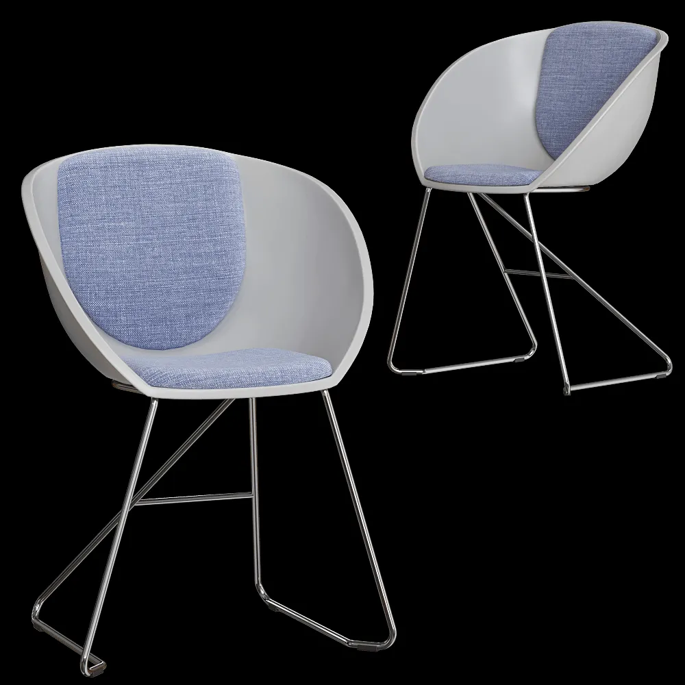 Fora Form – Armchair Popcorn 3ds Max