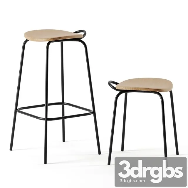 Forcina Stools By Mattiazzi 3dsmax Download