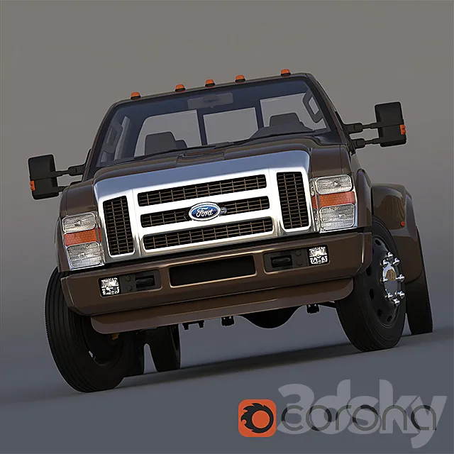 Ford F-450 3ds Max