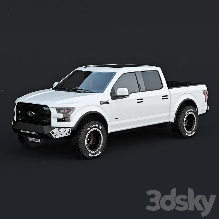 Ford F150 Raptor 3DS Max