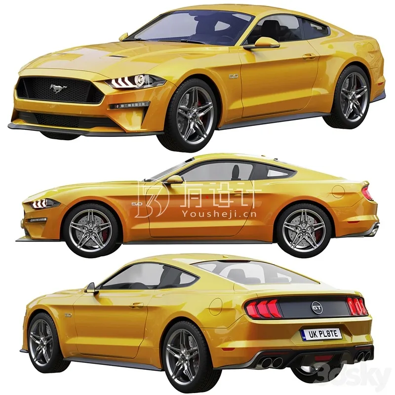 Ford Mustang Gt 2020 – 3411