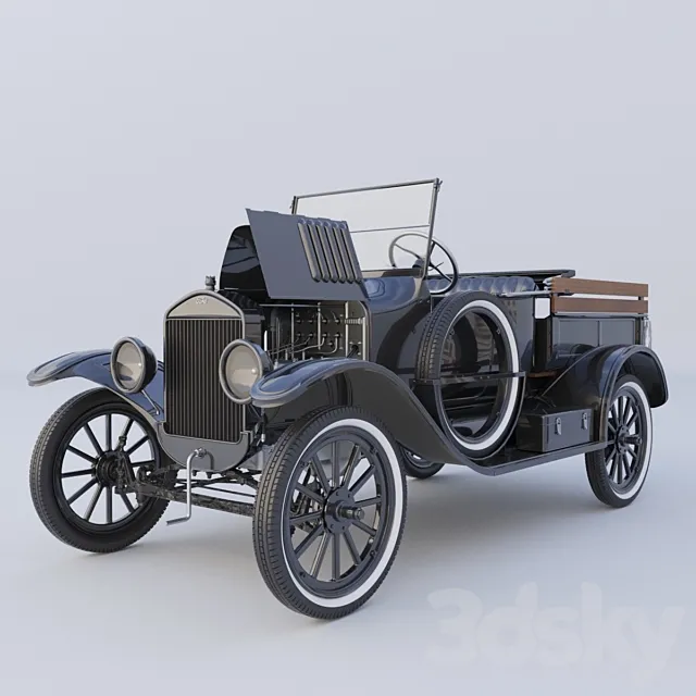 Ford T 3ds Max