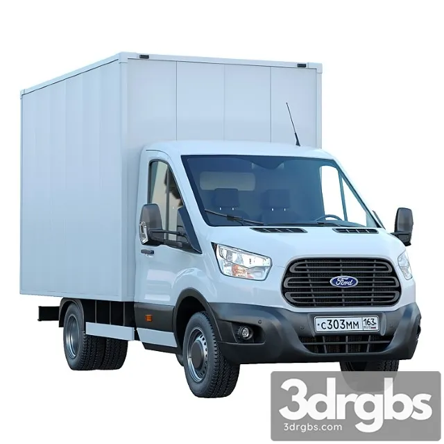 Ford Transit Manufactured Goods Van 3dsmax Download