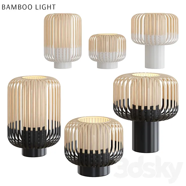 Forestier Bamboo Table Lamp 3ds Max