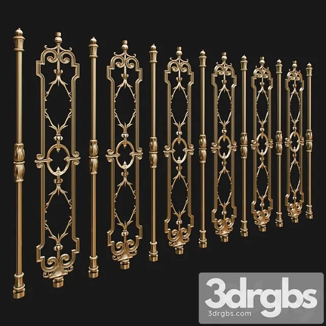 Forged balusters 3dsmax Download