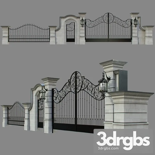 Forged Fence 11 3dsmax Download