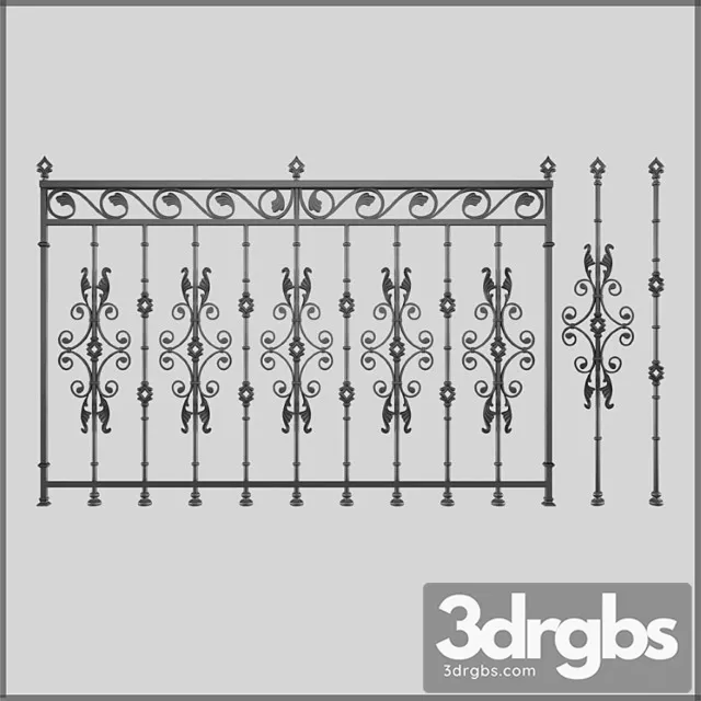 Forged Fence 3 3dsmax Download