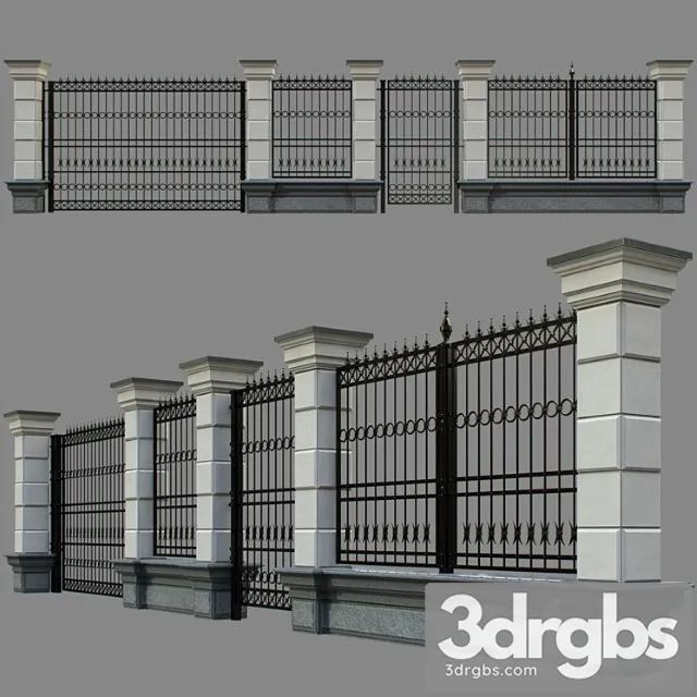 Forged Fence 3dsmax Download