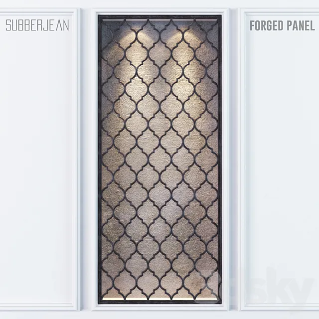 Forged Panel Subberjean 3DS Max Model