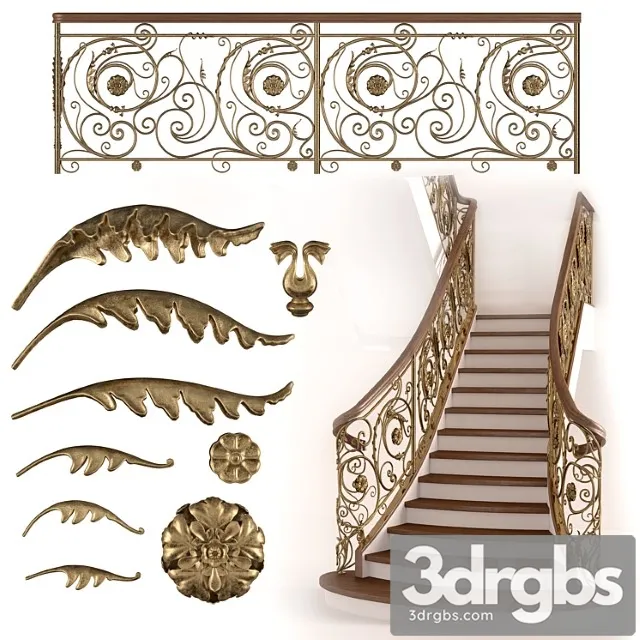 Forged stairs 3dsmax Download