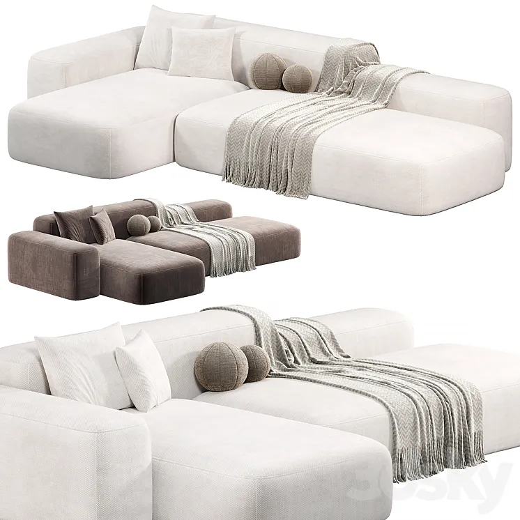 FORM BUBBLE Sofa by formmebel sofas 3DS Max Model